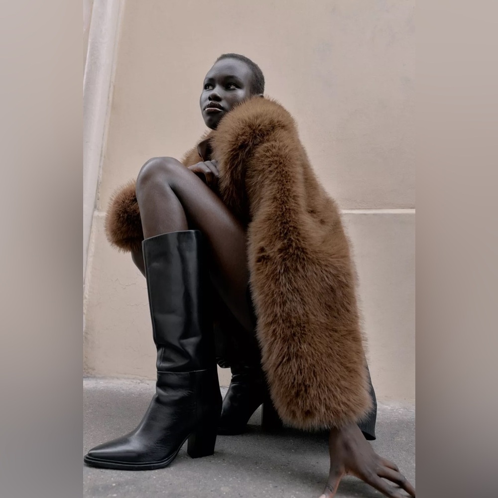 Black Leather Boots